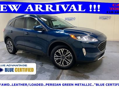 Certified 2020 Ford Escape SEL