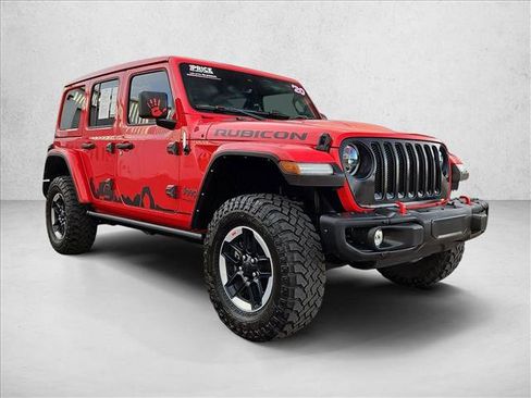 Used 2022 Jeep Wrangler Unlimited Rubicon w/ Steel Bumper Group AWD/4WD image 3
