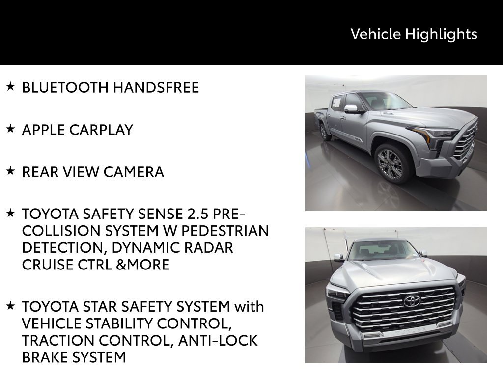 New 2026 Toyota Tundra Capstone AWD/4WD image 8