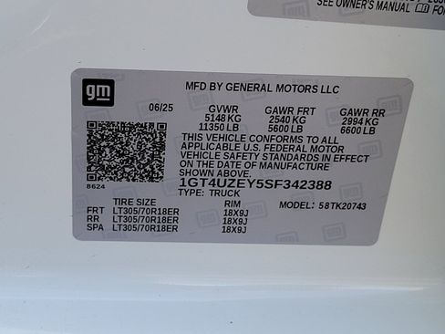 New 2025 GMC Sierra 2500 AT4X w/ AT4X AEV Edition image 15