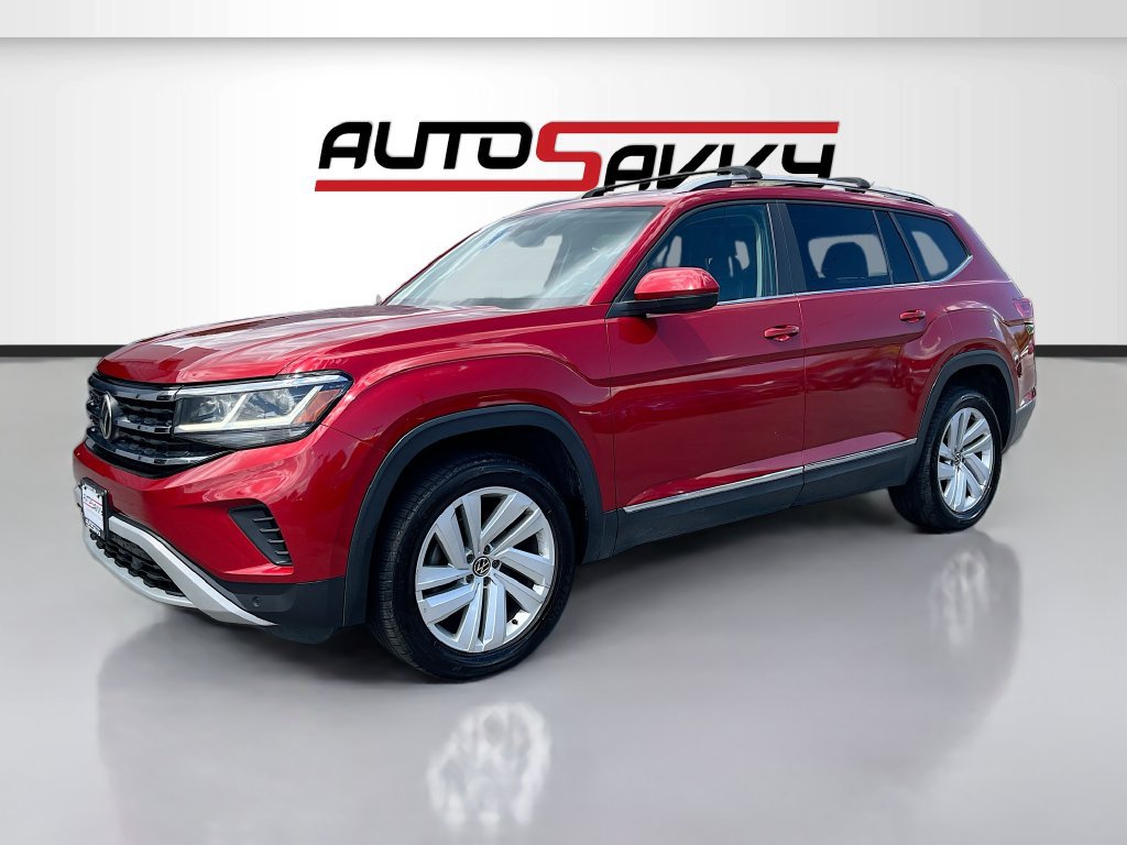 Used 2021 Volkswagen Atlas SEL AWD/4WD image 3
