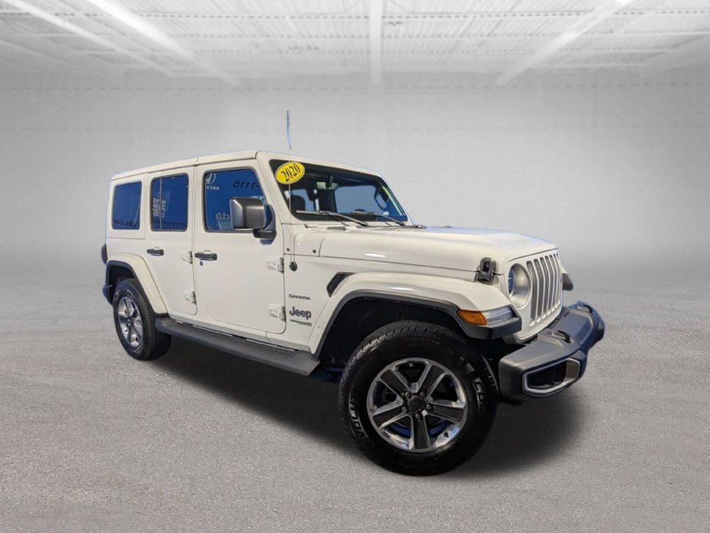 Used 2020 Jeep Wrangler Unlimited Sahara AWD/4WD image 3
