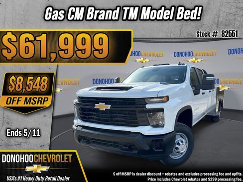 New 2026 Chevrolet Silverado 3500 W/T w/ WT Convenience Package AWD/4WD image 1