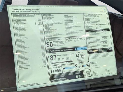 New 2026 BMW i7 xDrive60 w/ Executive Package AWD/4WD image 18