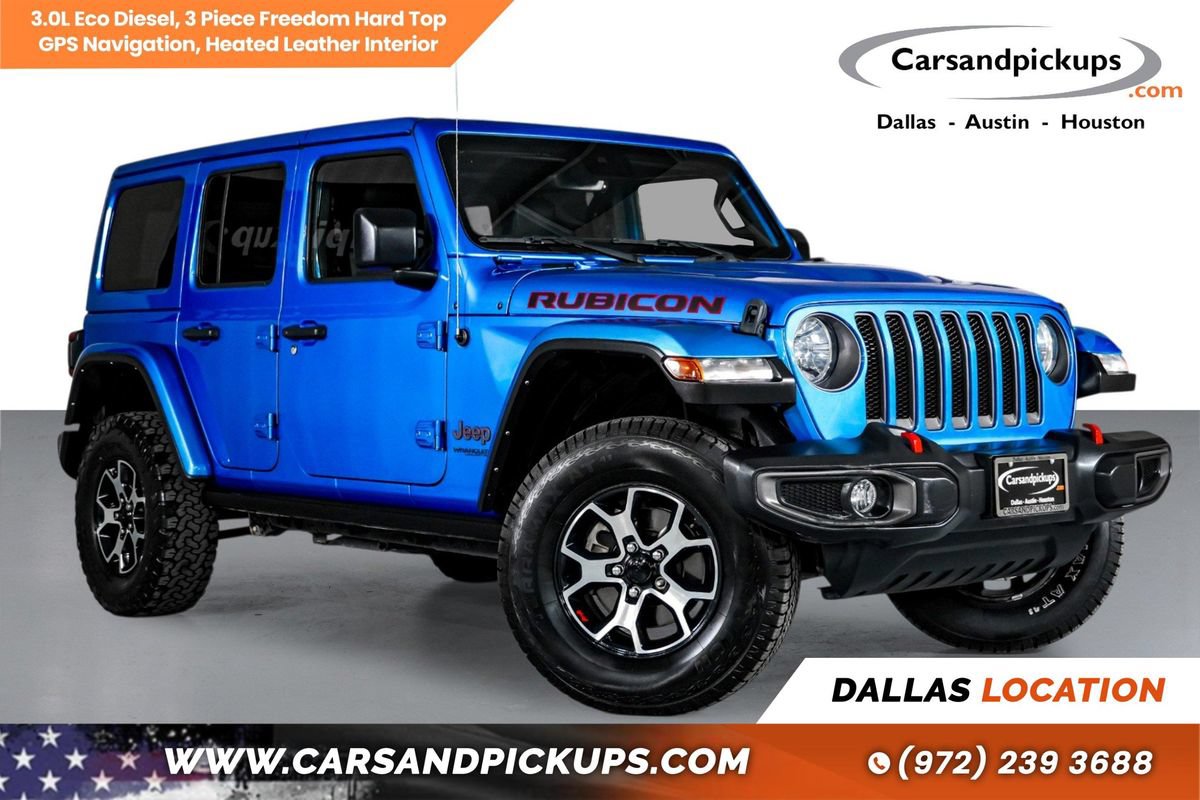 Used 2021 Jeep Wrangler Unlimited Rubicon AWD/4WD image 1