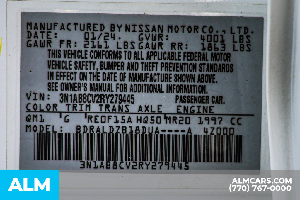 Used 2024 Nissan Sentra SV FWD image 54
