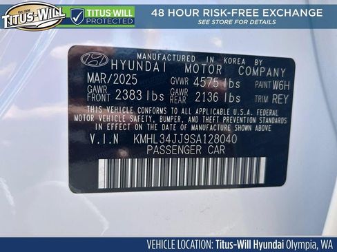 New 2025 Hyundai Sonata SEL FWD image 71