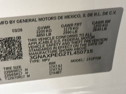 New 2026 Chevrolet Equinox LT w/ Safety and Technology Package AWD/4WD image 28