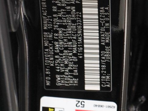 Used 2022 Toyota Camry SE FWD image 30