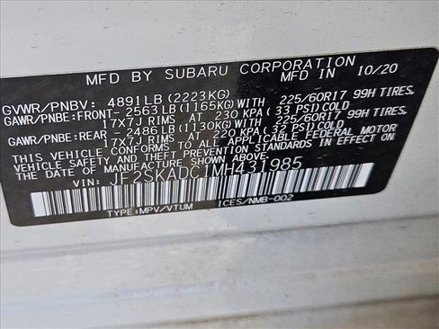 Used 2021 Subaru Forester w/ Popular Package #1 AWD/4WD image 23