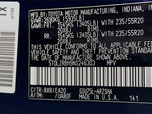 Certified 2022 Toyota Highlander XSE image 28