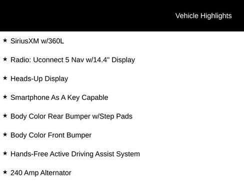 Used 2025 RAM 1500 Limited AWD/4WD image 6