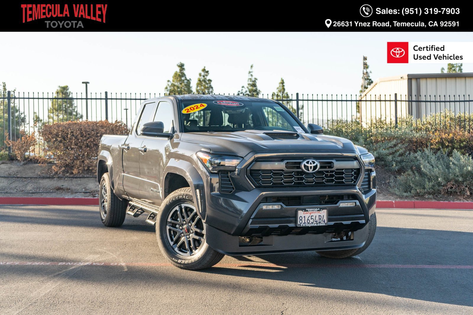 Certified 2024 Toyota Tacoma TRD Sport RWD image 1