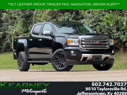Used 2018 GMC Canyon SLT w/ Driver Alert Package AWD/4WD image 1
