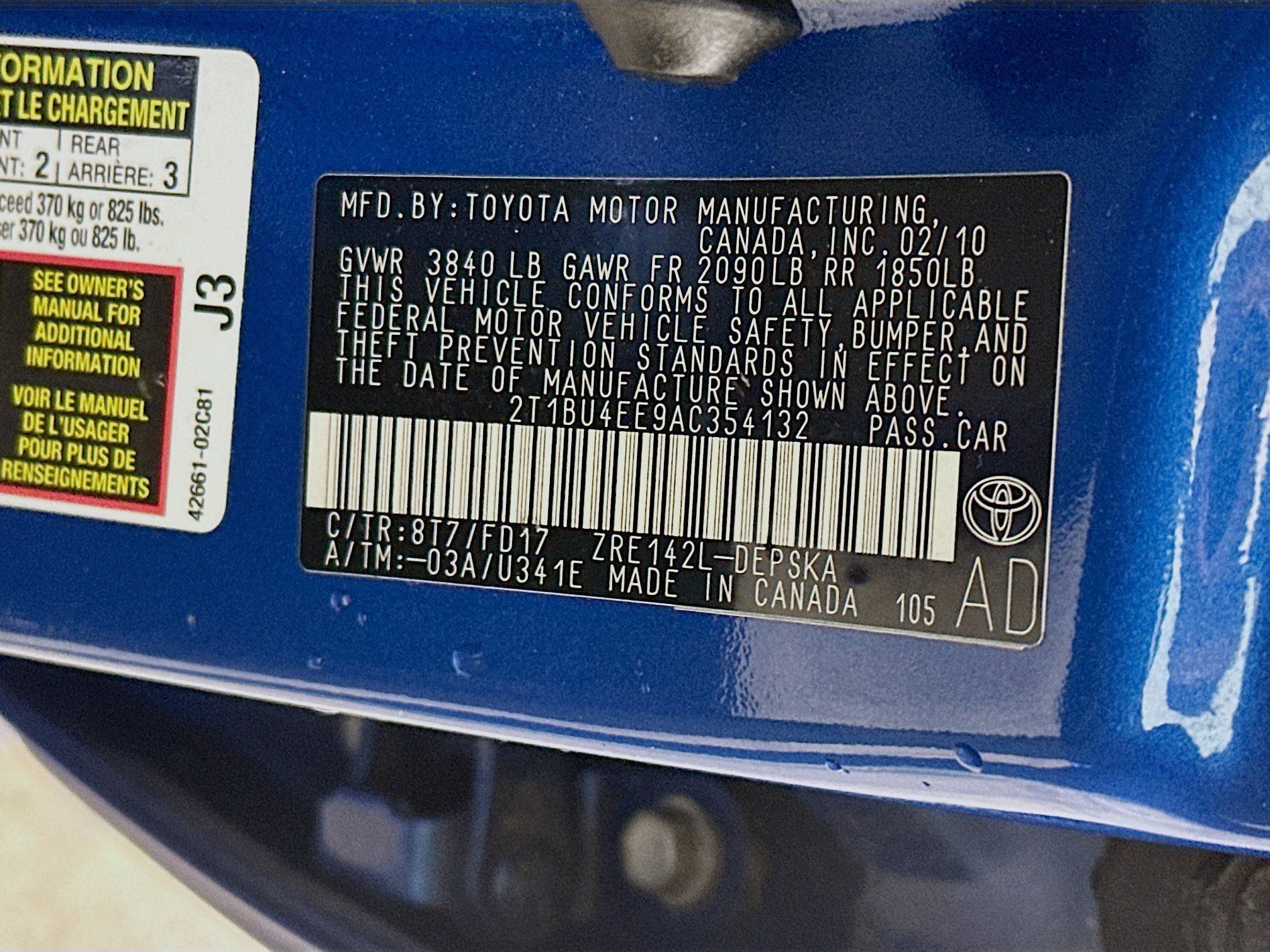 Used 2010 Toyota Corolla S w/ S EVP Pkg #3 FWD image 12