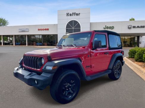 Certified 2024 Jeep Wrangler Sport AWD/4WD image 1