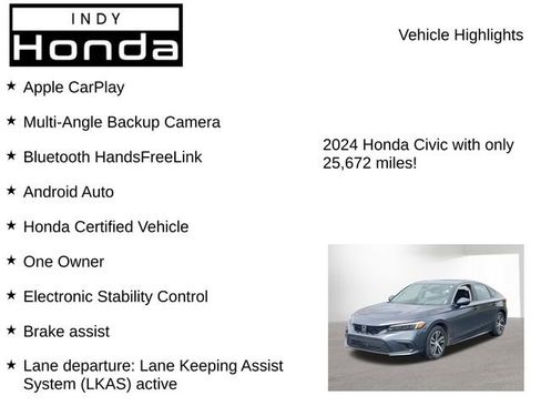 Used 2024 Honda Civic LX image 7