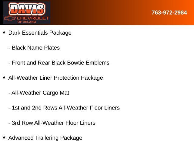 New 2026 Chevrolet Tahoe LS w/ LPO, Dark Essentials Package AWD/4WD image 10