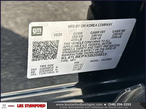 Certified 2025 Buick Envista Sport Touring FWD image 19