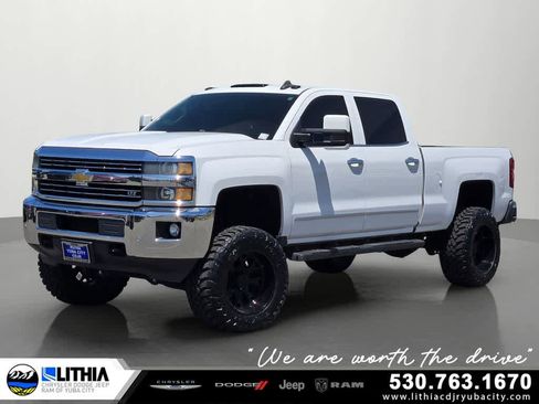 Used 2015 Chevrolet Silverado 2500 LTZ w/ Duramax Plus Package AWD/4WD image 1