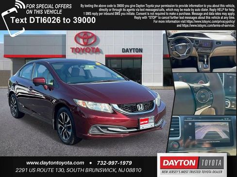 Used 2015 Honda Civic EX image 1