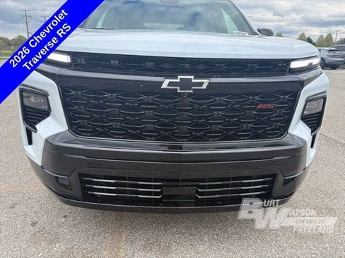 New 2026 Chevrolet Traverse RS w/ LPO, Floor Liner Package AWD/4WD image 8
