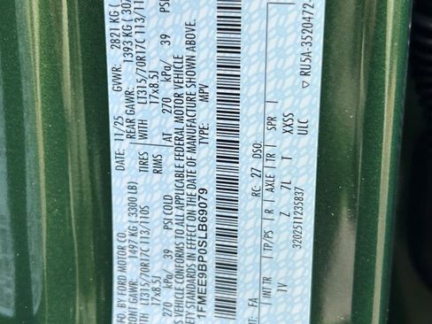 New 2025 Ford Bronco Badlands w/ Sasquatch Package image 20