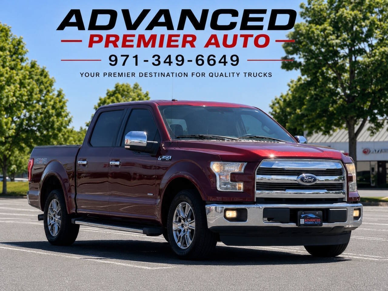 Used 2015 Ford F150 Lariat RWD image 1