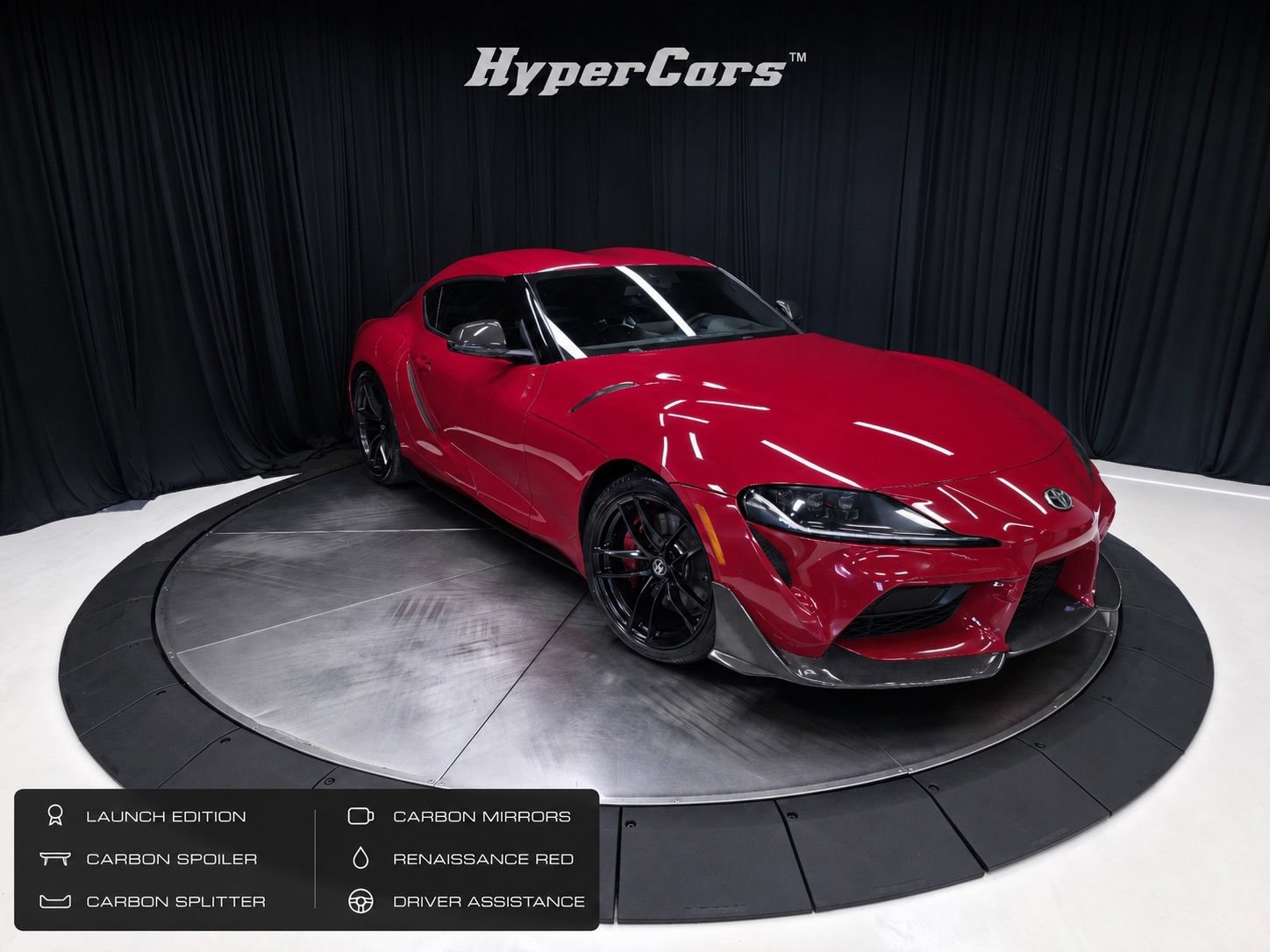 Used 2020 Toyota Supra Launch Edition w/ Driver Assist Package RWD image 1
