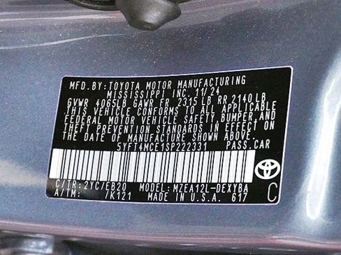 Used 2025 Toyota Corolla XSE image 33