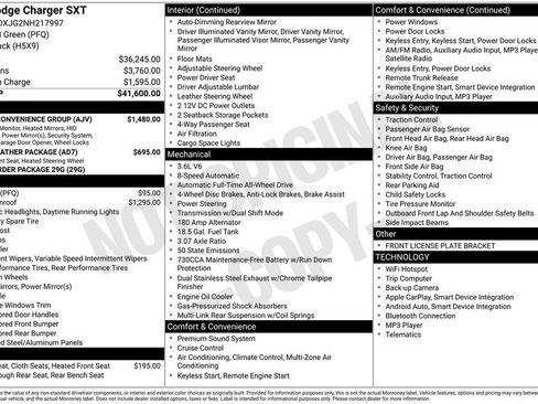 Used 2022 Dodge Charger SXT w/ Driver Convenience Group image 13