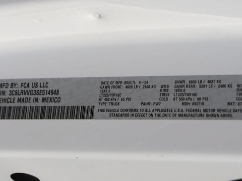 Used 2025 RAM ProMaster 2500 w/ U-Haul Equipment Group FWD image 43
