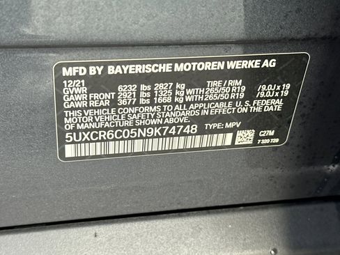 Used 2022 BMW X5 xDrive40i w/ Climate Comfort Package image 30