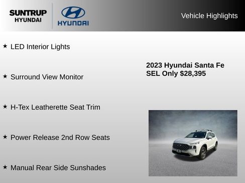 Used 2023 Hyundai Santa Fe SEL w/ Premium Package AWD/4WD image 22