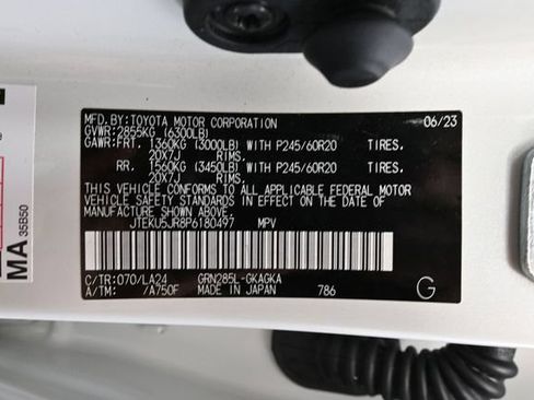 Used 2023 Toyota 4Runner Limited AWD/4WD image 48