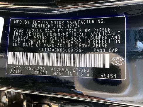 Used 2025 Toyota Camry SE FWD image 34