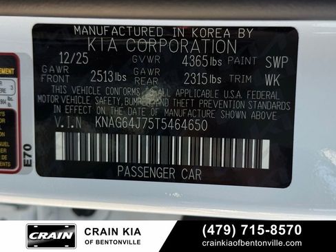 New 2026 Kia K5 GT-Line w/ GT-Line Premium Package FWD image 34