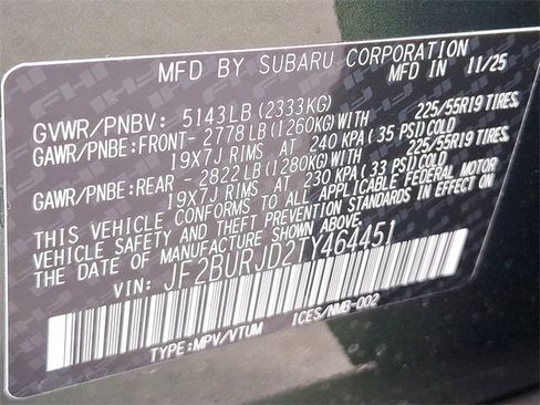 New 2026 Subaru Outback Touring XT image 10