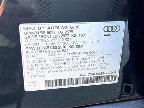 Used 2016 Audi SQ5 Premium Plus image 44