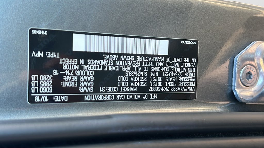 Used 2019 Volvo XC90 T6 Inscription w/ Protection Package Premier AWD/4WD image 28