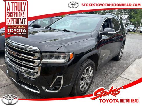 Used 2021 GMC Acadia SLT w/ LPO, Roadside Safety Package AWD/4WD image 1