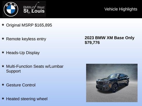 Used 2023 BMW XM AWD/4WD image 8