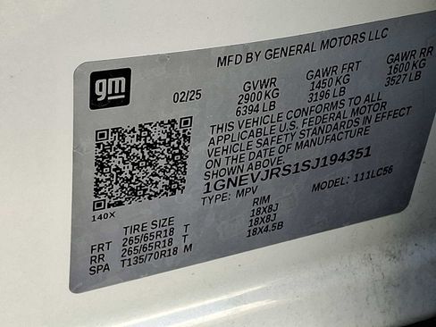 Used 2025 Chevrolet Traverse Z71 w/ Enhanced Driving Package image 27