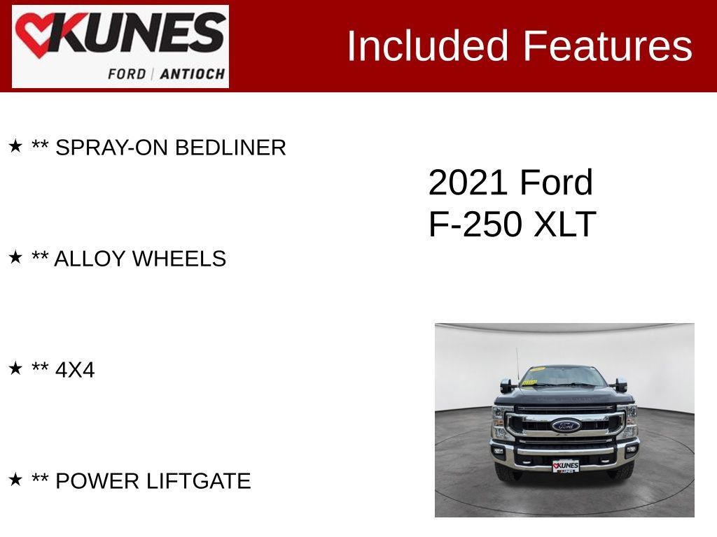 Used 2021 Ford F250 XLT w/ Tremor Off-Road Package AWD/4WD image 4