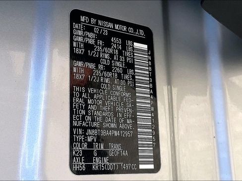 Used 2023 Nissan Rogue SV FWD image 34