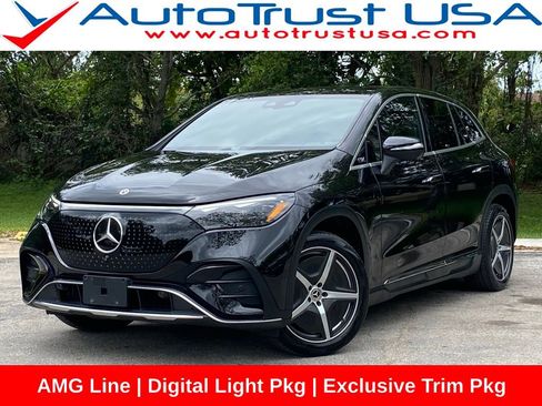 Used 2023 Mercedes-Benz EQE 350+ 4MATIC SUV w/ AMG Line Exterior Package image 1
