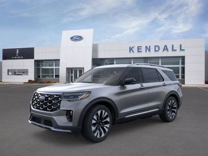New 2026 Ford Explorer Platinum w/ LUX Leather Package