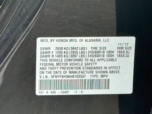 Used 2017 Honda Pilot EX-L image 31