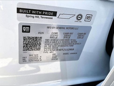 New 2026 Cadillac XT5 Premium Luxury w/ LPO, ONYX Package FWD image 36