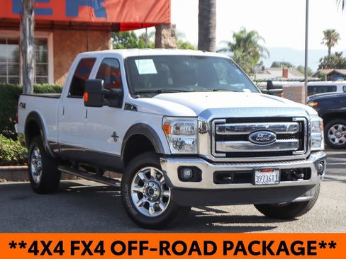 Used 2013 Ford F350 Lariat w/ Lariat Interior Pkg AWD/4WD image 2